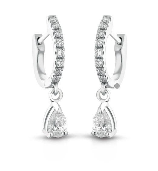 Pendientes Buonocore Mujer in Oro Diamante 0.08 Ct 713O01DW - 713O01DW